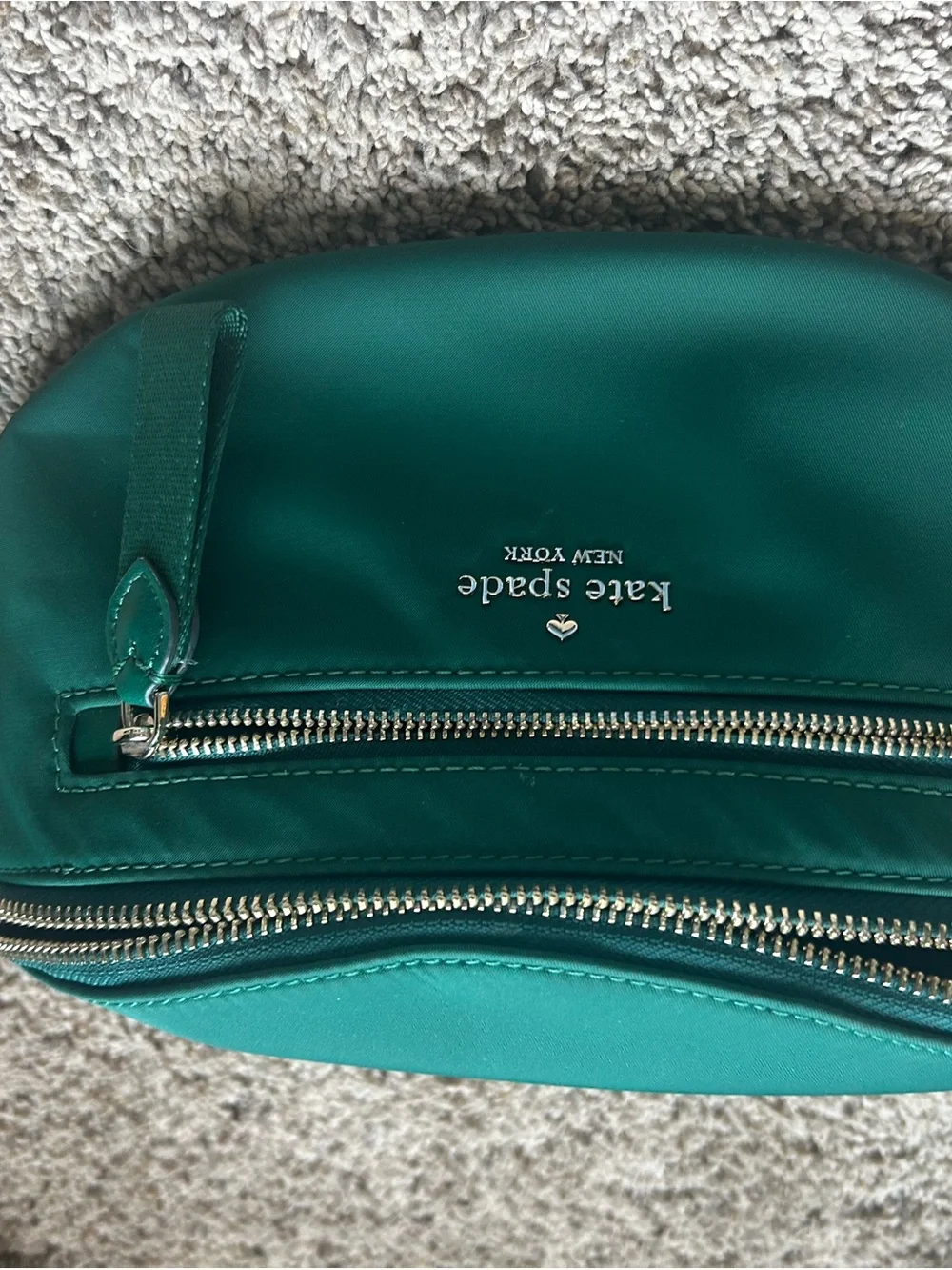 kate spade Green Leather Crossbody Belt Bag